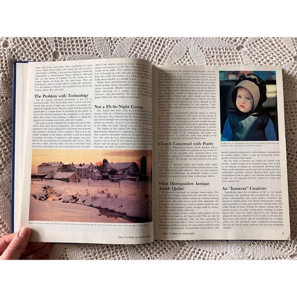 How to Make an Amish Quilt Book: Vintage Quilting Guide - Picture 6 of 9